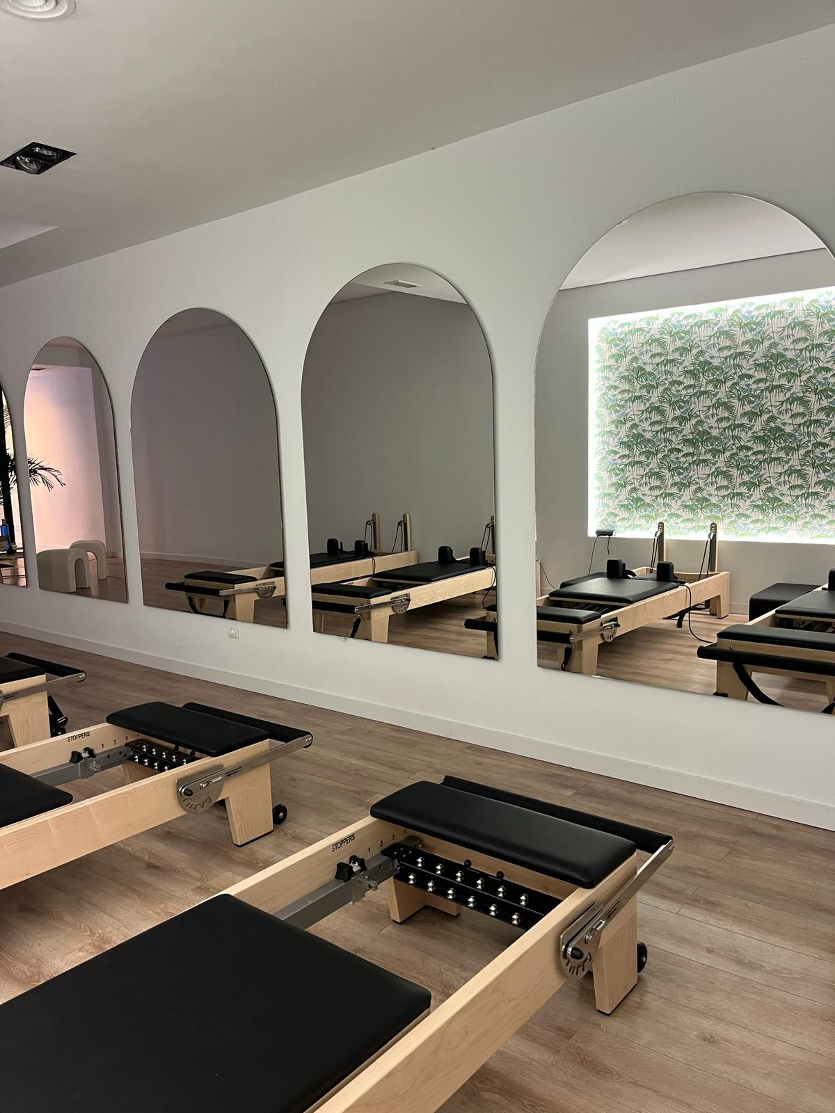 Equipamiento de pilates en el centro de Pamplona